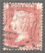 Great Britain Scott 33 Used Plate 91 - CE (1)